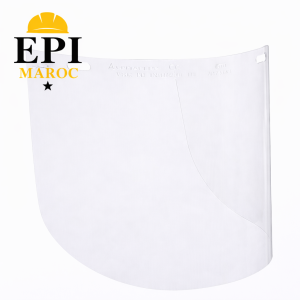 Visière transparente