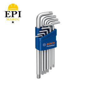 Set de 9 clés mâles pour vis à six pans creux