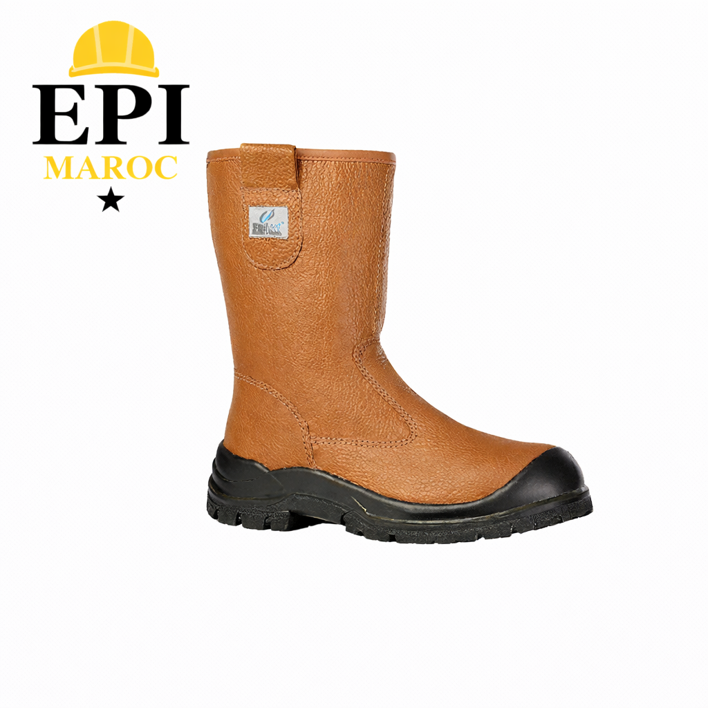 botte DE SECURITE EN CUIR