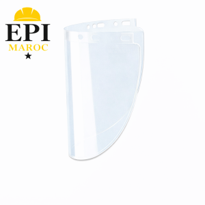 Visière transparente