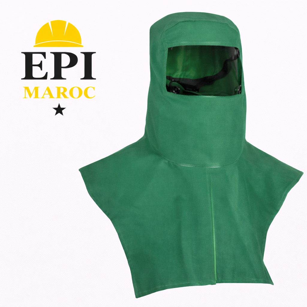 Cagoule PVC contre acide