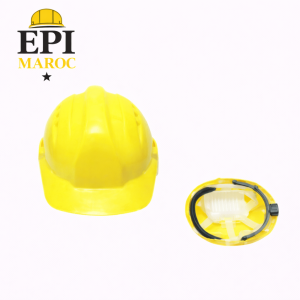 Casque de sécurité jaune VHVR