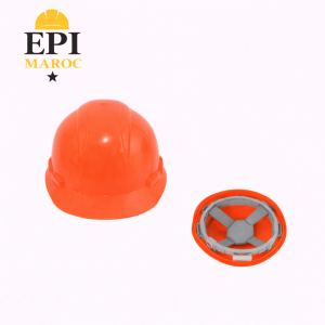 Casque de sécurité Orange