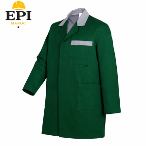 Blouse de travail bi-couleur