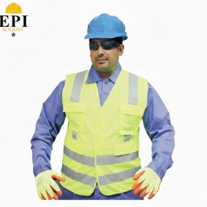 gilet de travail jaune